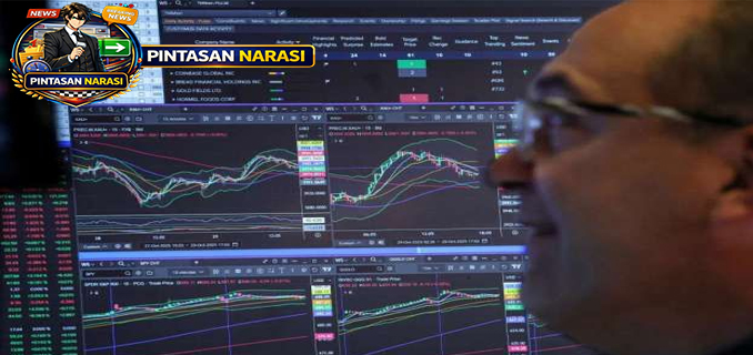 Saham Teknologi Koreksi, Wall Street Melemah Di Awal Pekan Terakhir 2025